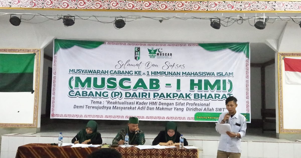 HMI banyuwangi kota Gelar Musyawarah Cabang